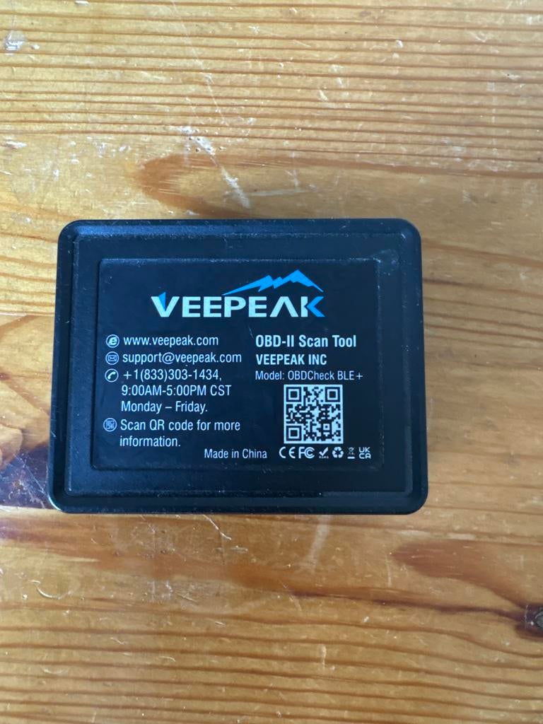 Veepeak OBD-II dongle, Ophalen