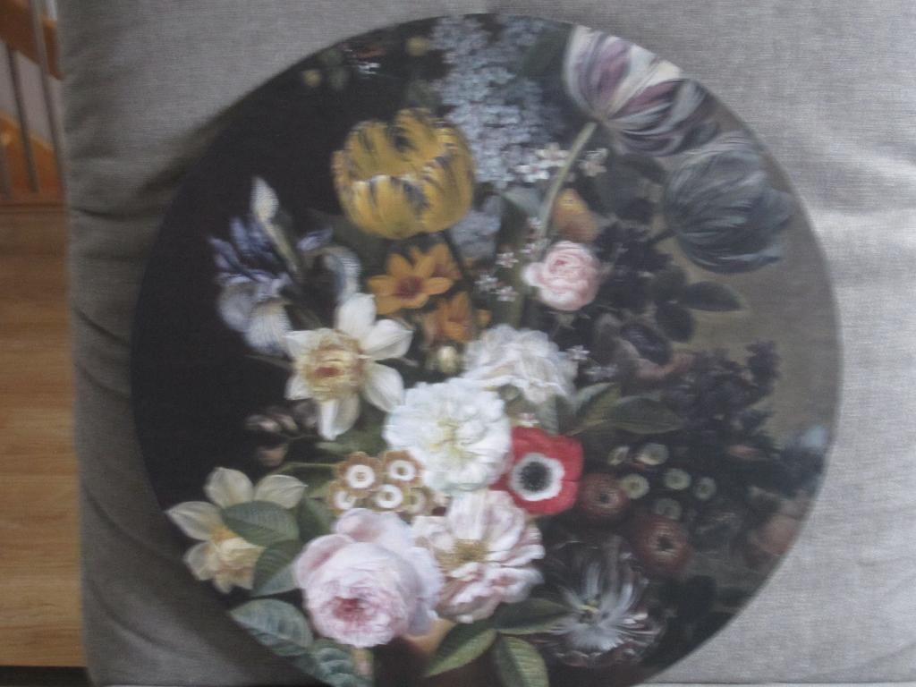 Een ronde schilderij, Ophalen, 50 tot 75 cm, Nieuw, Schilderij