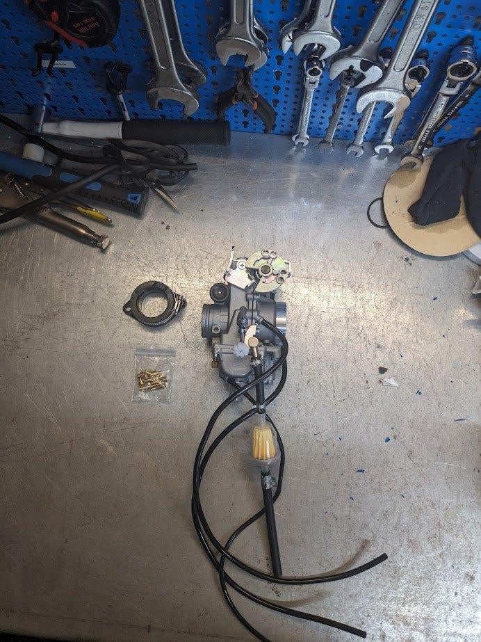 Yamaha XT500 carburateur TM36-68 vlakschuif acceleratiepomp, Ophalen of Verzenden, Nieuw