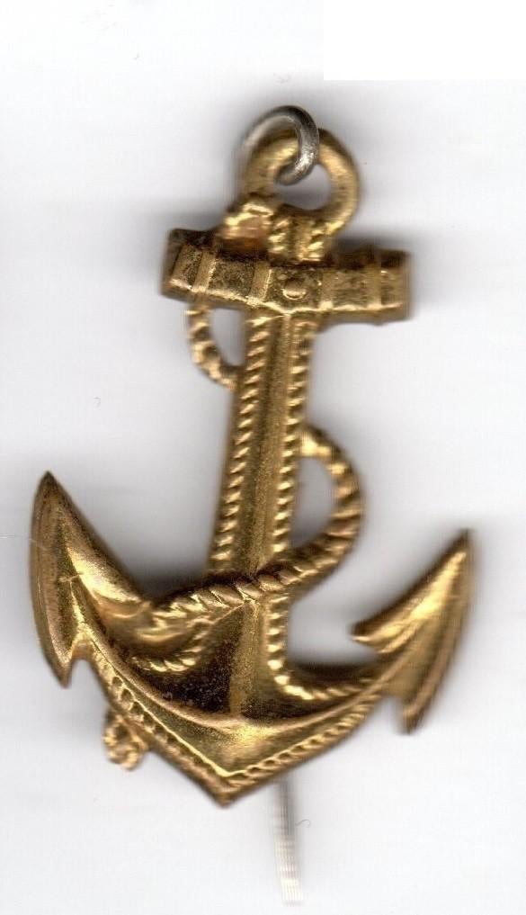 Speldje GROOT ANKER GOUDKLEURIG (A1), Verzenden, Gebruikt, Overige onderwerpen