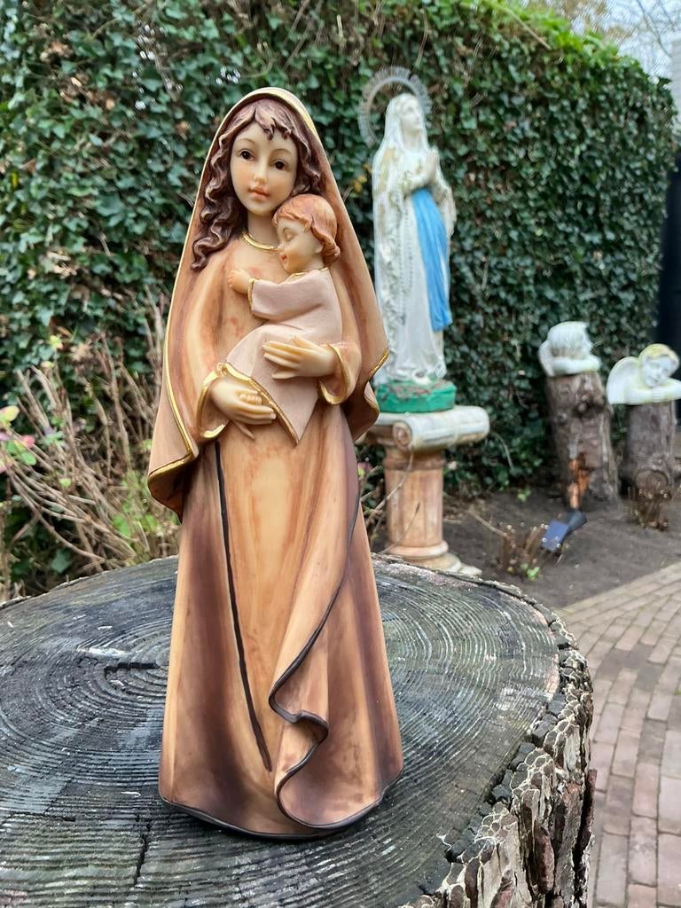 Prachtig Mariabeeld ❤️ Maria met kindje, Ophalen of Verzenden