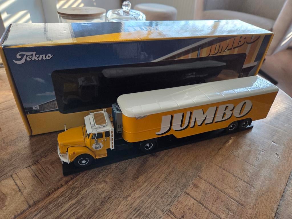 Tekno Jumbo Scania Vabis 100 jaar, Hobby en Vrije tijd, Modelauto's | 1:50, Ophalen of Verzenden, Zo goed als nieuw, Bus of Vrachtwagen