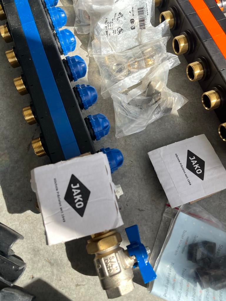 Technea Vloerverwarmingverdeler Passief met Flowmeters, Ophalen, Minder dan 30 cm, Overige typen, Nieuw