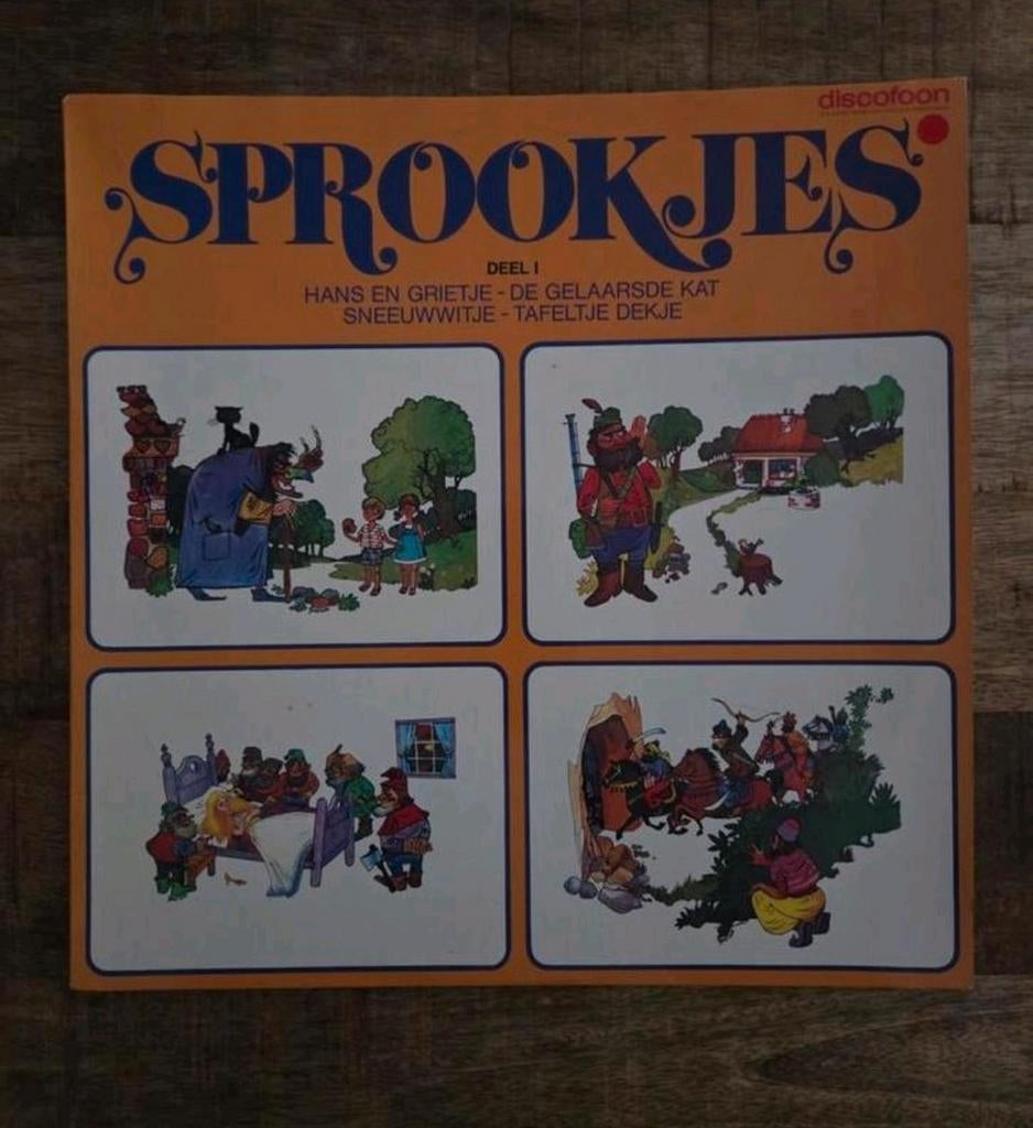 Lp sprookjes album deel I, Cd's en Dvd's, Vinyl | Kinderen en Jeugd, Ophalen of Verzenden
