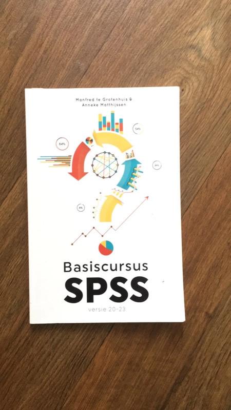 Basiscursus spss 20-23basiscursus spss, Ophalen of Verzenden, Beta, Zo goed als nieuw, HBO