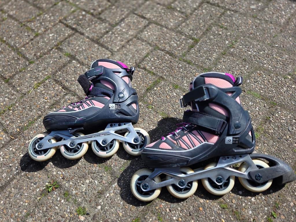 Gebruikte verstelbare skeelers maat 38 t/m 41, Sport en Fitness, Skeelers, Ophalen