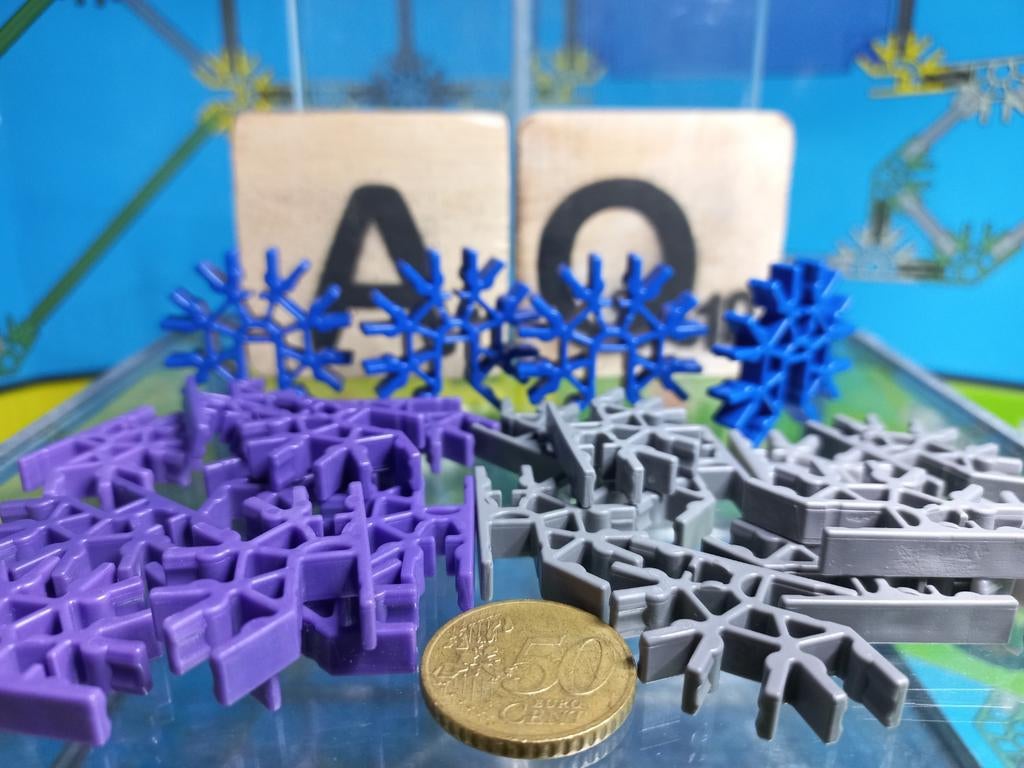 K'nex onderdelen: 3D connectors, Classic en Micro, Gebruikt, K'nex, Ophalen of Verzenden, Basic Fun