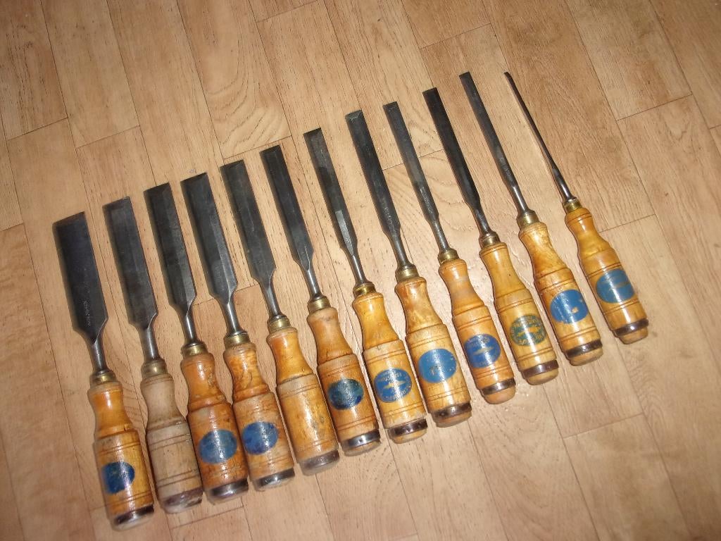 Oude(E.A Berg Beitels Topklasse)Jaren 60 Zweden., Antiek en Kunst, Antiek | Gereedschap en Instrumenten, Verzenden