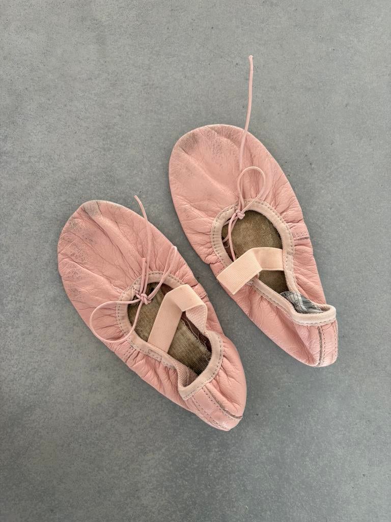 Balletschoenen leer roze maat 31, Ophalen of Verzenden, Zo goed als nieuw, Schoenen