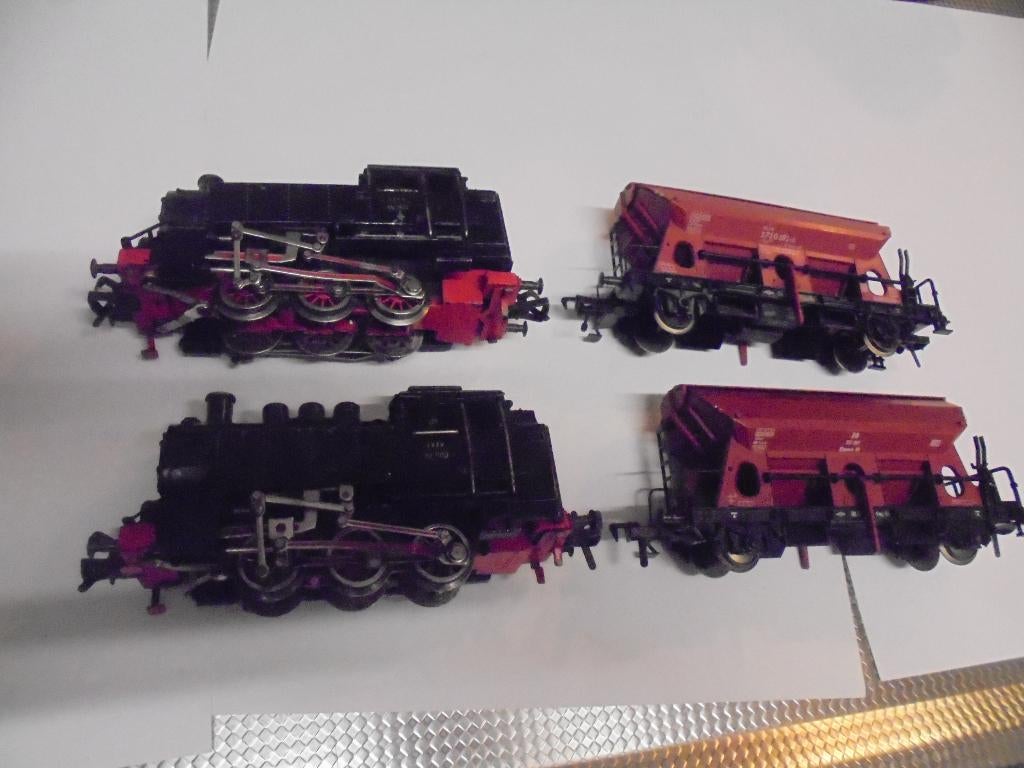 fleischmann loks en wagons ho, Gelijkstroom, Verzenden, Fleischmann, Analoog