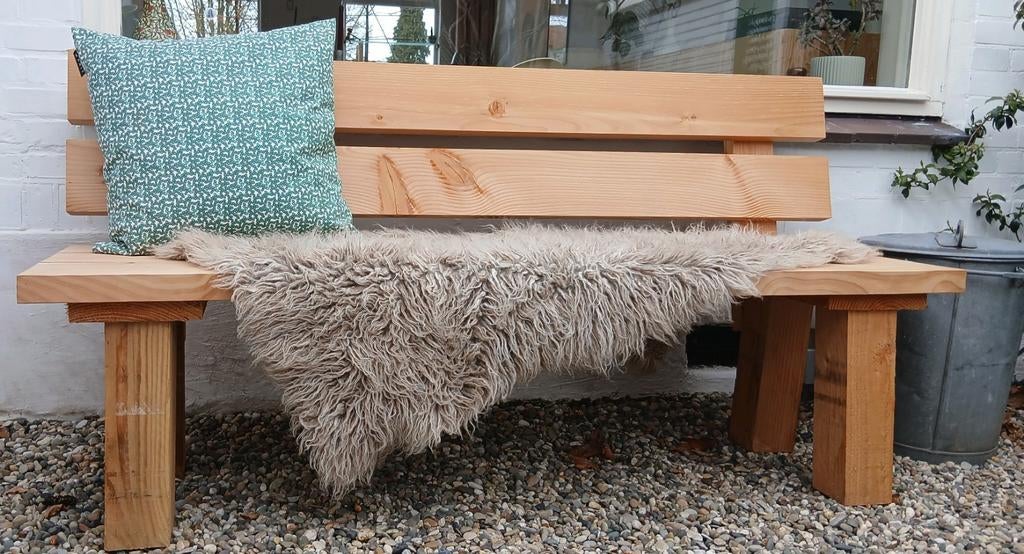 Nieuwe Douglas Houten Tuinbank, (Diner), Ophalen, Nieuw, Hout