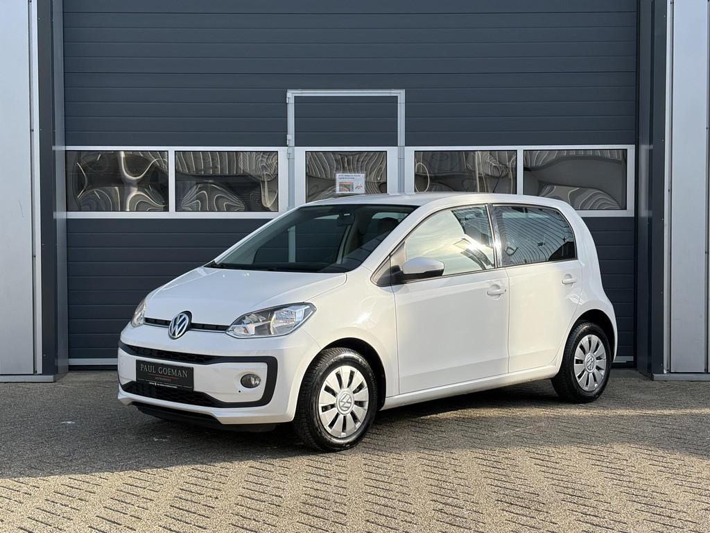 Volkswagen Up! 1.0 BMT high up! | Stoel verwarming | Parkeer, Auto's, Voorwielaandrijving, Stof, 4 stoelen, Wit