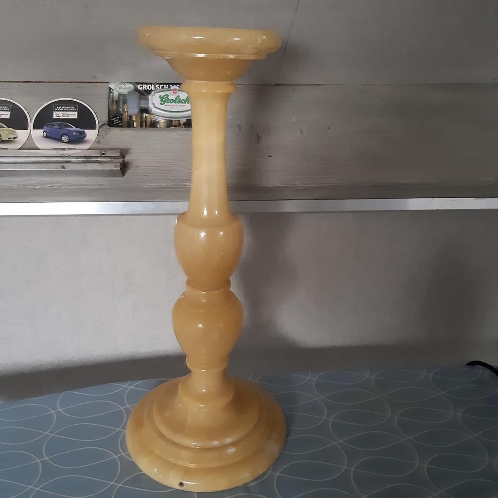Onyx lampvoet., Antiek en Kunst, Ophalen of Verzenden