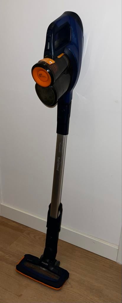 Philips SpeedPro steelstofzuiger met oplader, Witgoed en Apparatuur, Stofzuigers, Ophalen, Gebruikt, Reservoir, Stofzuiger