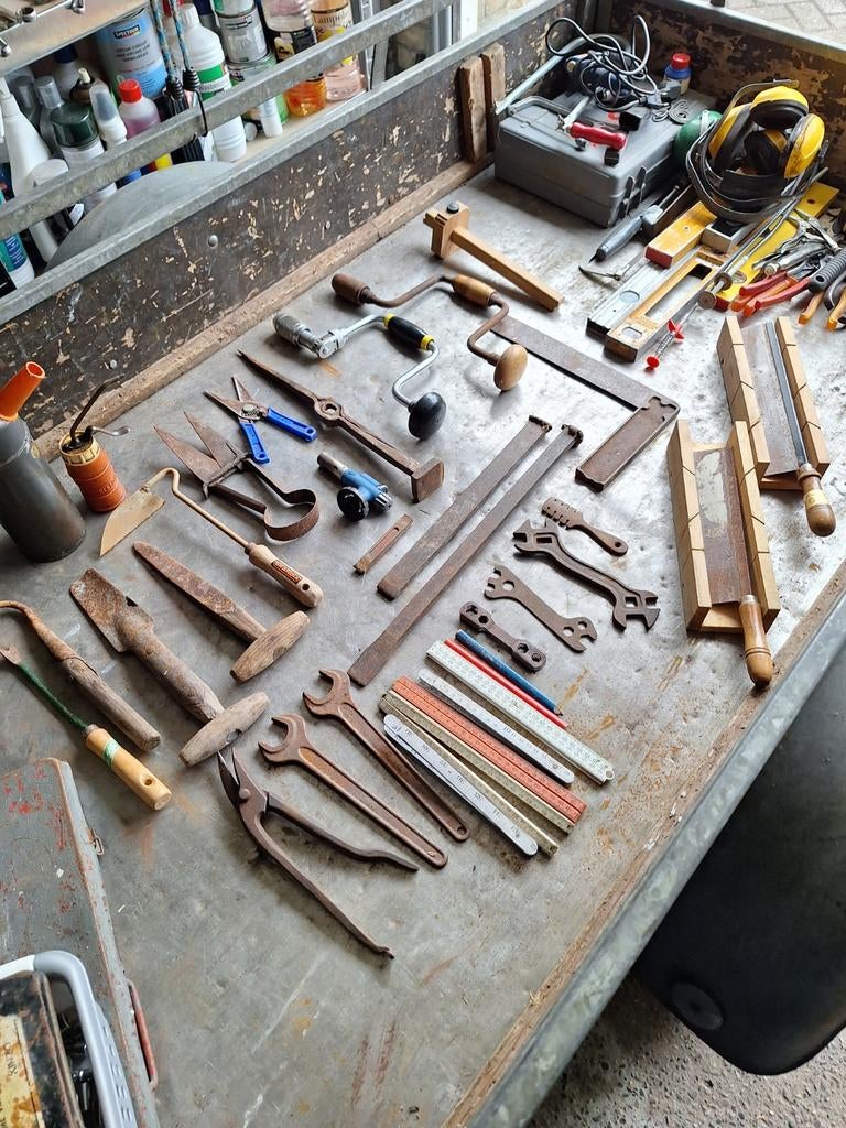 Oud gereedschap, Ophalen of Verzenden, Gebruikt