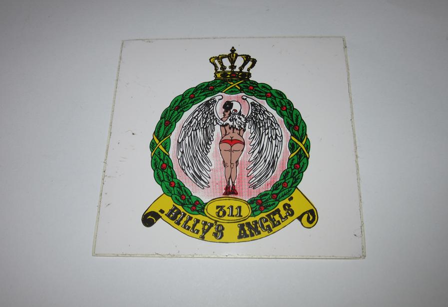 311 Squadron sticker Billy's Angels", Verzenden, Luchtmacht, Nederland, Overige typen