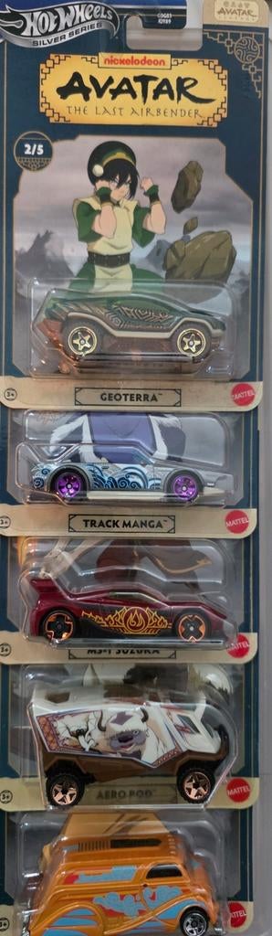 Hot Wheels Avatar The Last Airbender Silver Series, Ophalen of Verzenden, Matel, Onbekend, Onbekend