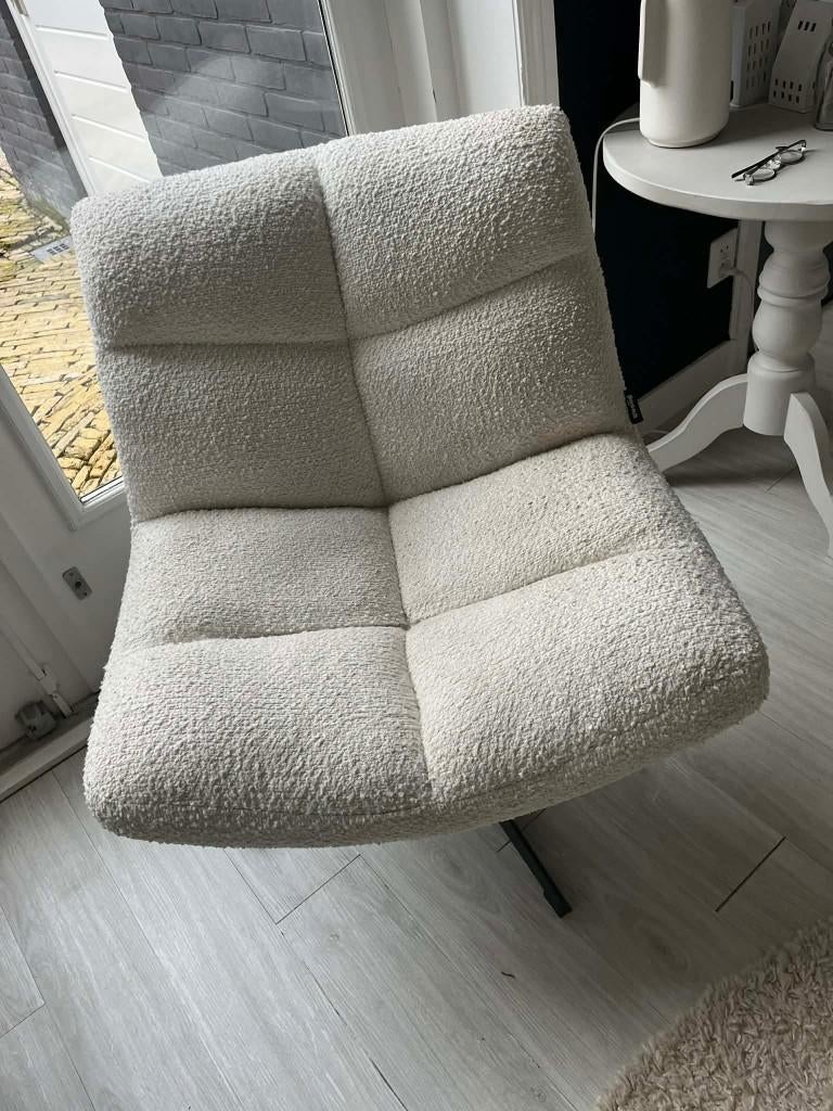 Woood Vinny draai Fauteuil, Ophalen, Gebruikt, Minder dan 75 cm, Stof