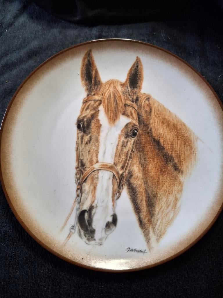 Goebel Wandbord Trakehner Paard - West Germany Porselein, Ophalen of Verzenden