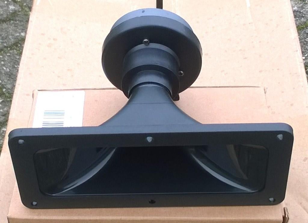 Tweeterhoorn met compressie driver 7 x 3 inch, Overige merken, Soundlab, Overige typen, Nieuw