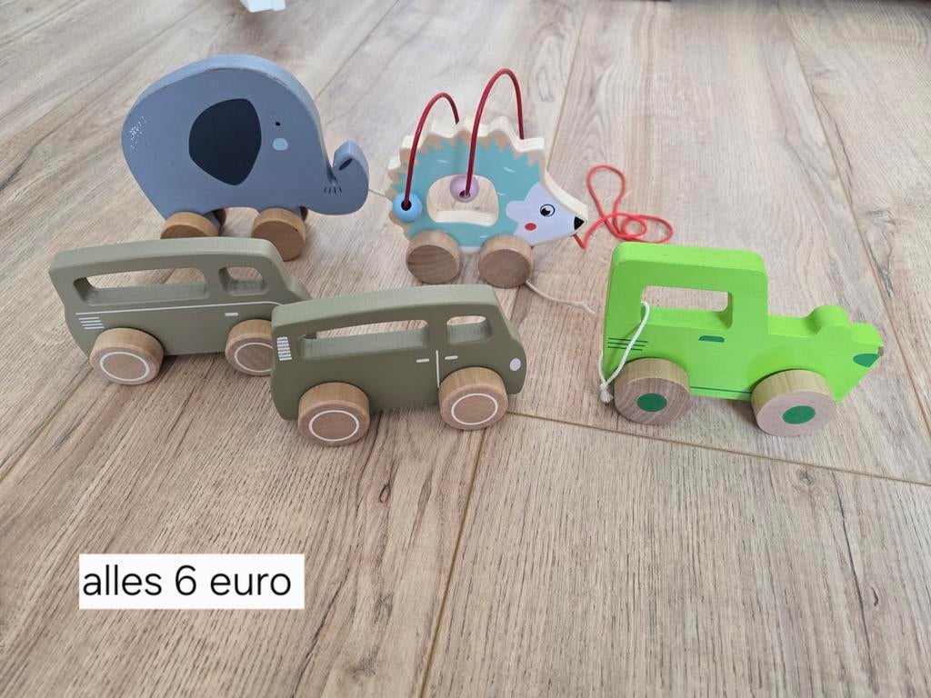 Verschillende speelgoed van hout baby/peuter, Ophalen, Zo goed als nieuw