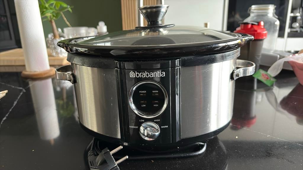 Brabantia slowcooker 3,5 ltr, Huis en Inrichting, Keuken | Keukenbenodigdheden, Gebruikt, Overige typen, Brabantia, Ophalen