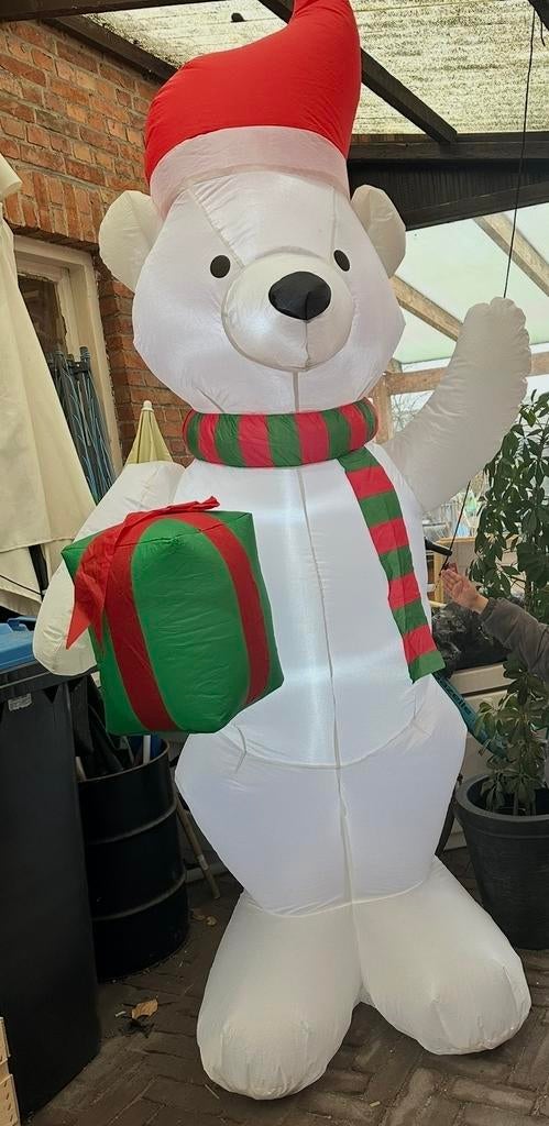 Opblaasbare kerstbeer (elektrisch), Diversen, Kerst, Ophalen