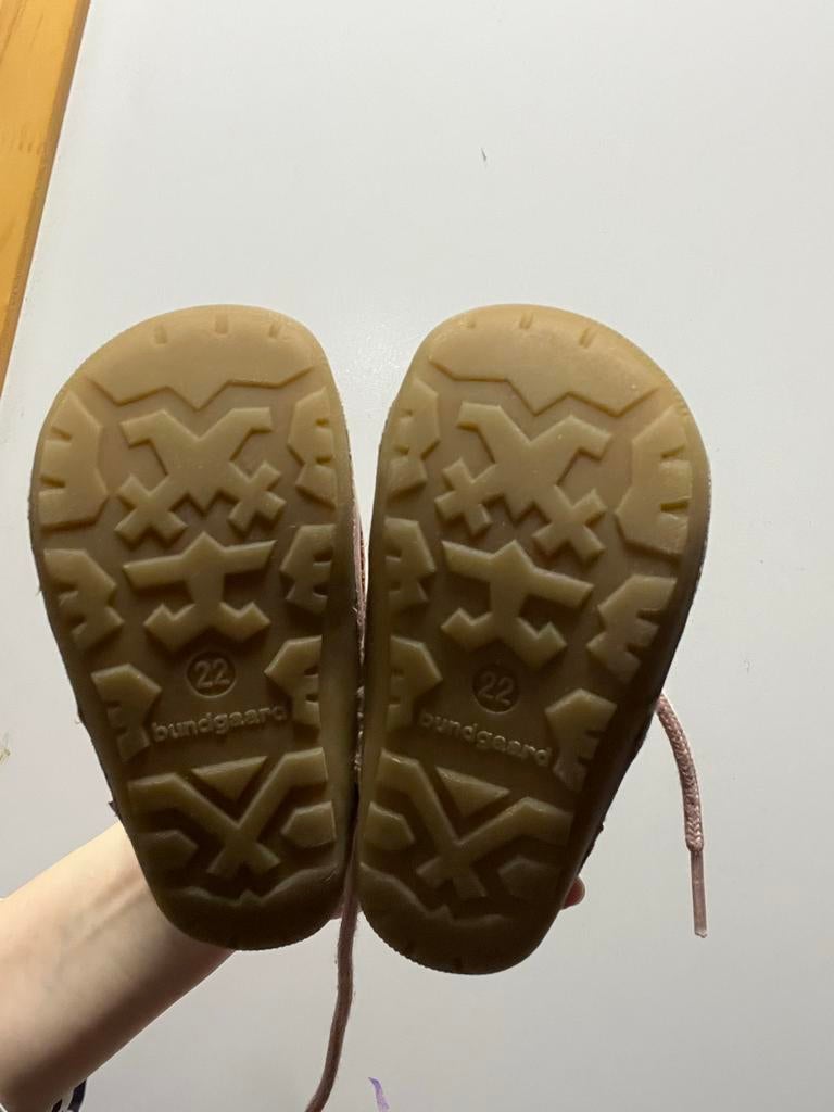 Bundgaard Barefoot Sneakers Roze - Maat 22, Kinderen en Baby's, Kinderkleding | Schoenen en Sokken, Ophalen of Verzenden, Gebruikt