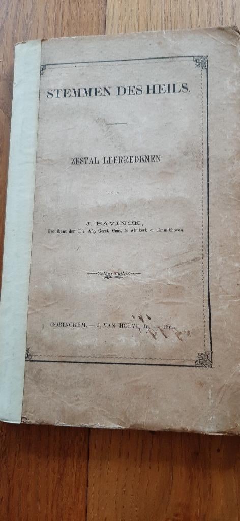 Stemmen des heils, J. Bavinck, Boeken, Godsdienst en Theologie, Ophalen of Verzenden, Gelezen, Christendom | Protestants