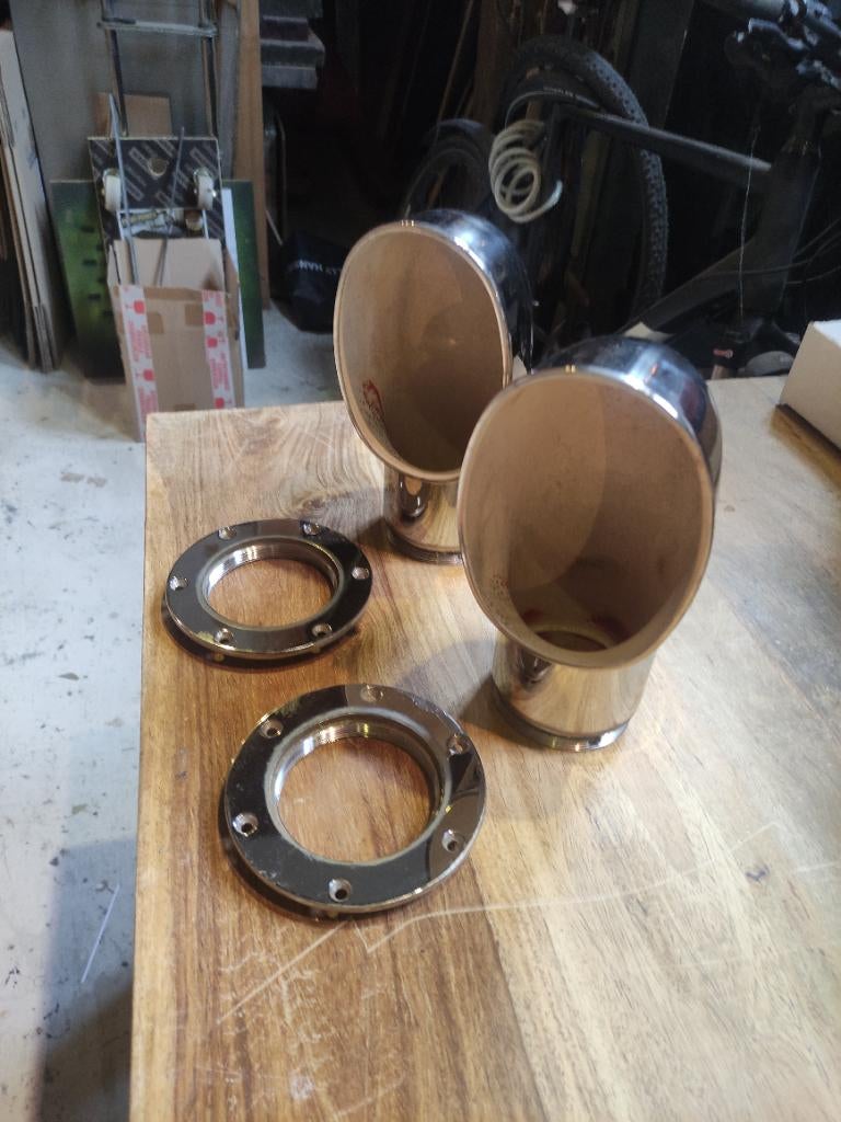 RVS luchthapper, Watersport en Boten, Bootonderdelen, Ophalen of Verzenden, Zo goed als nieuw, Dekbeslag, Zeilboot of Motorboot