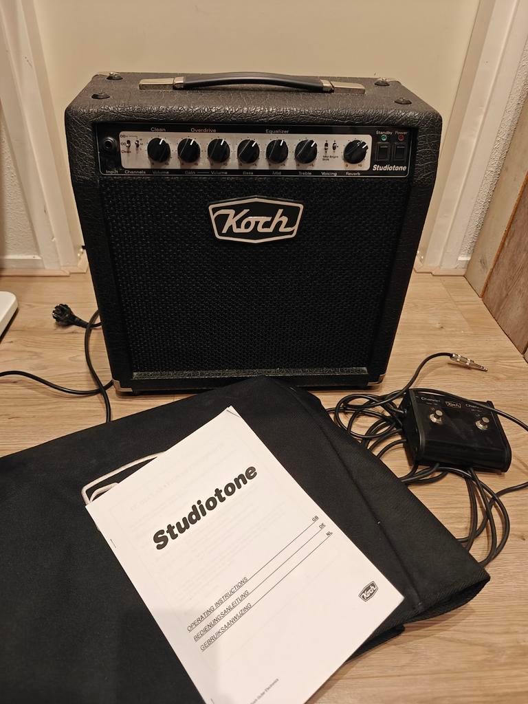 Koch Studiotone 20W Gitaarversterker - Topstaat!, Ophalen, Zo goed als nieuw, Gitaar, Minder dan 50 watt