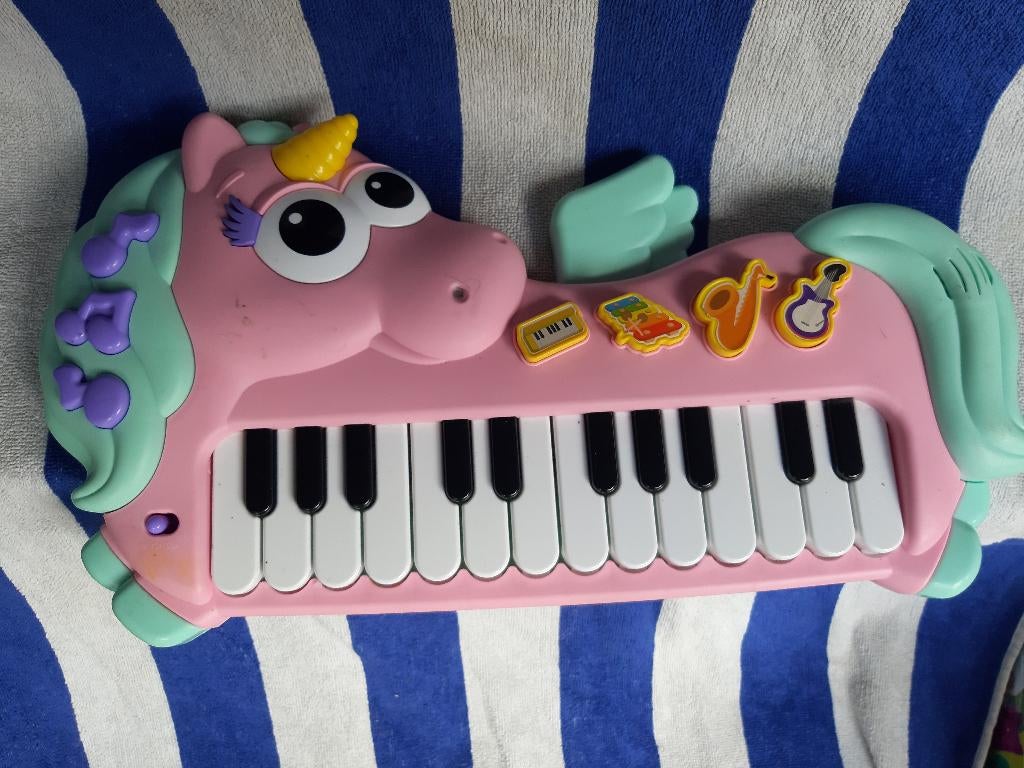 Vrolijke Eenhoorn Piano - Leerzaam - 12m+ - Piano - Xylofoon, Ophalen, Gebruikt, Overige typen