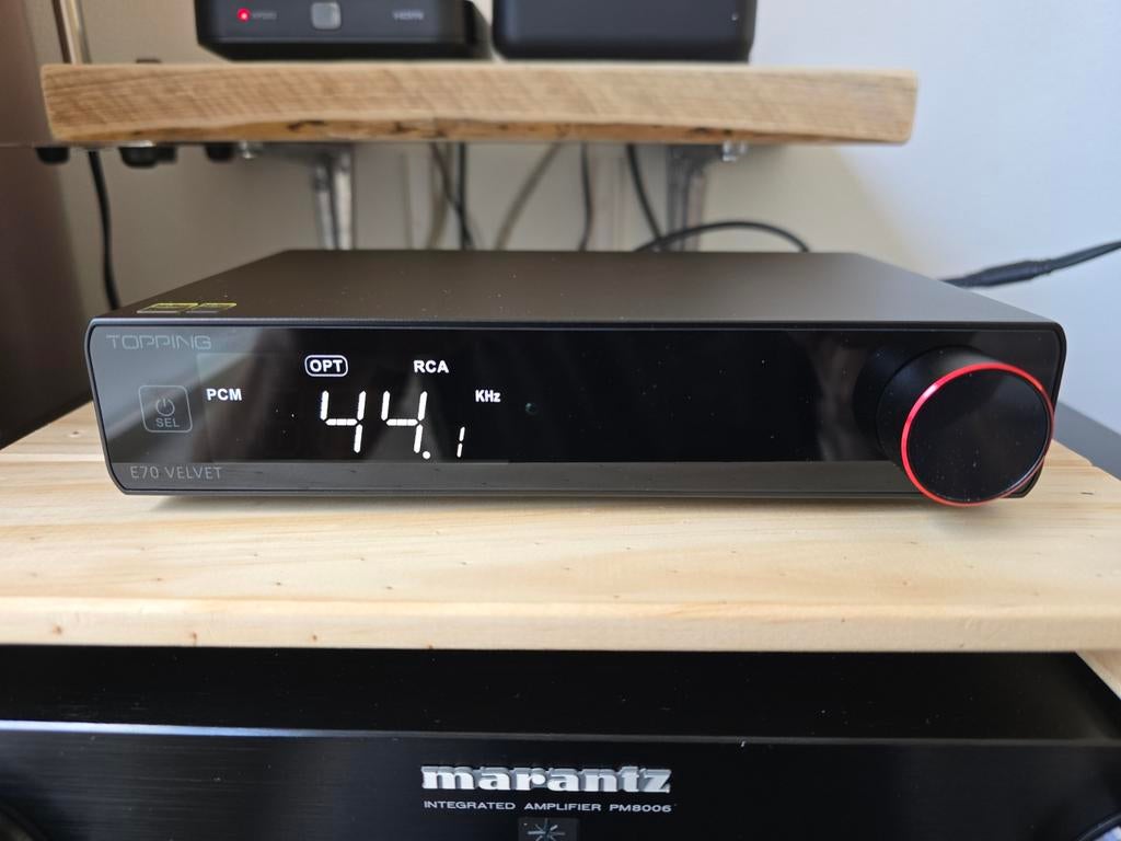 Topping E70 Velvet DAC, Ophalen of Verzenden, Zo goed als nieuw