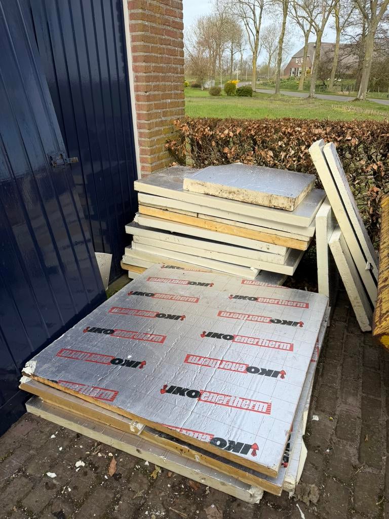 Gratis isolatie materiaal, Ophalen