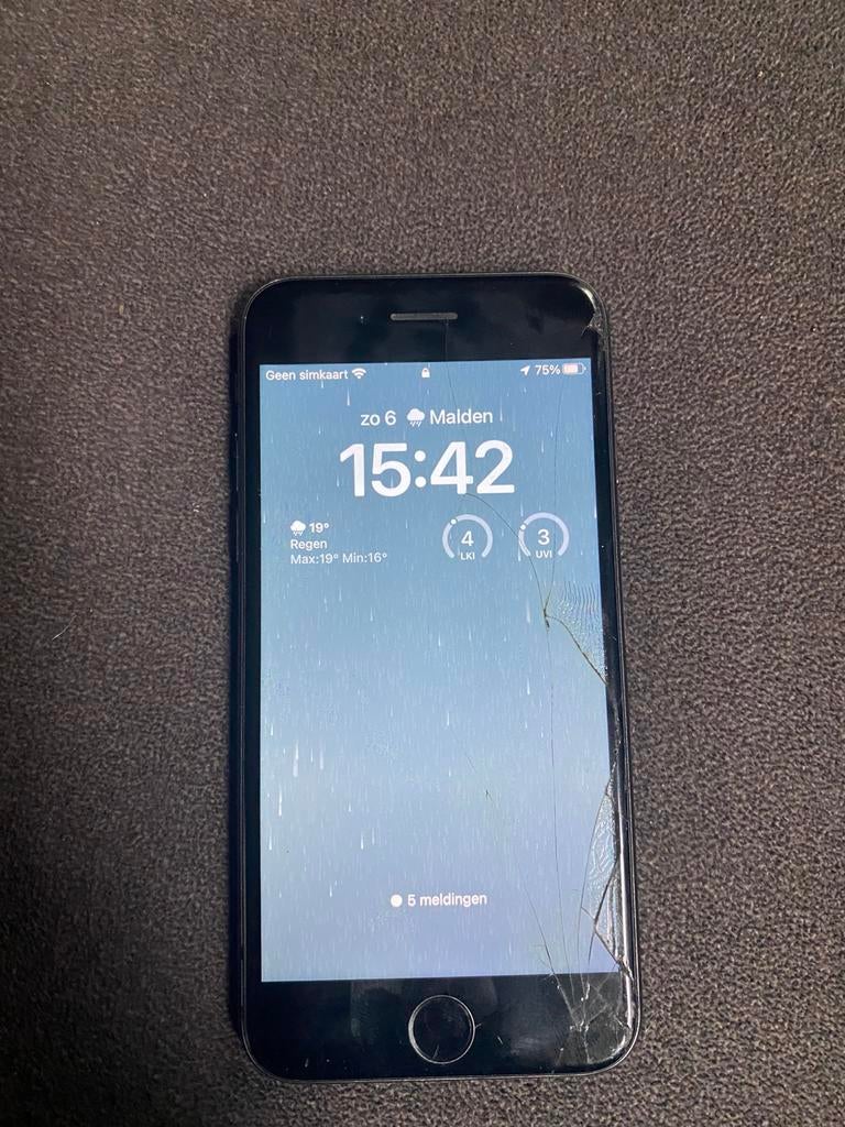 iPhone 8 scherm zou vervangen moeten worden, Ophalen of Verzenden, Gebruikt, IPhone 8