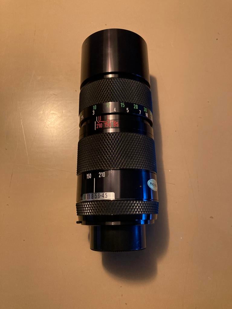 Chinon tele-zoomlens, Ophalen of Verzenden, Gebruikt, Telelens