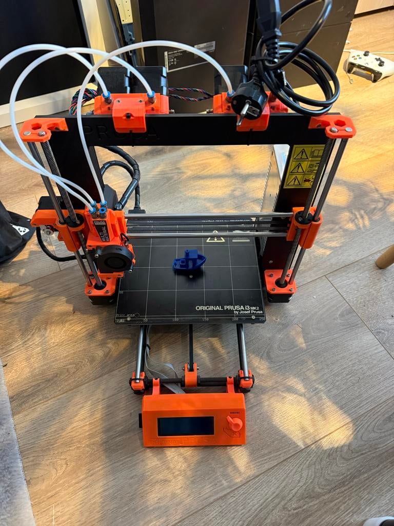 Prusa i3 MK2 Multi Material 3D-printer - 4 kleuren, Computers en Software, 3D Printers, Ophalen of Verzenden, Gebruikt