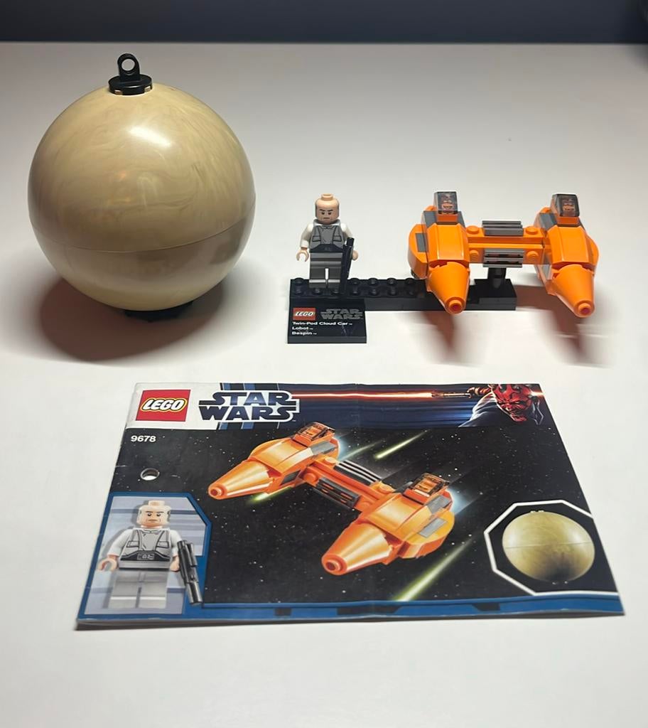 LEGO Star Wars 9678 Twin-Pod Cloud Car & Bespin - Compleet, Ophalen of Verzenden, Zo goed als nieuw