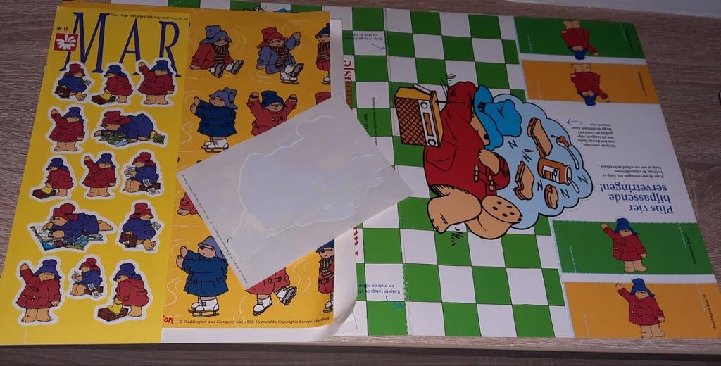 Setje beertje Paddington, Ophalen of Verzenden, Zo goed als nieuw