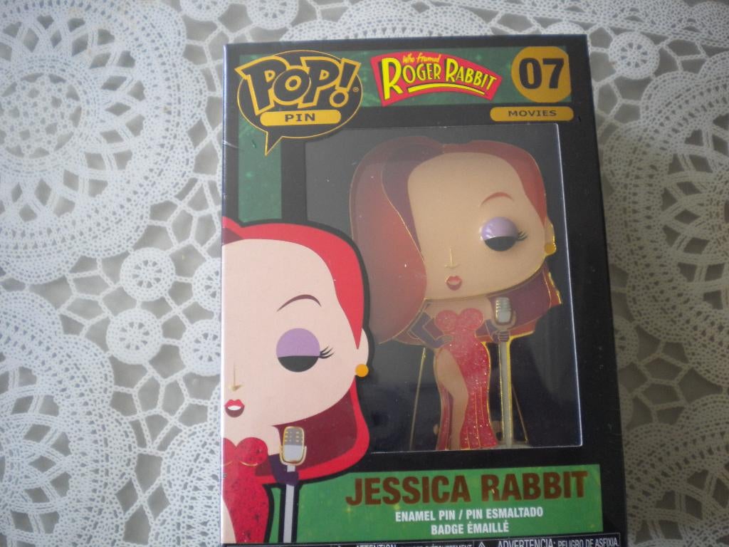Pop pin jessica rabbit nieuw in doos, Ophalen of Verzenden, Nieuw