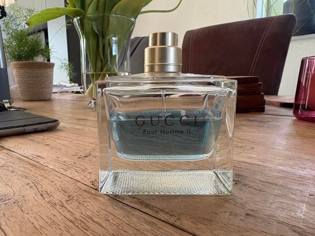 Gucci Pour Homme 2 Eau de Toiette. Vintage - zeldzaam, Ophalen of Verzenden, Gebruikt