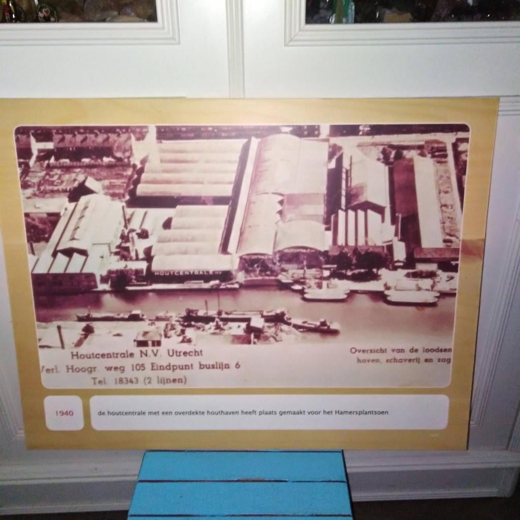 Oude foto's op karton van Utrecht 6 stuks, Ophalen, Gebruikt, Foto, 1940 tot 1960