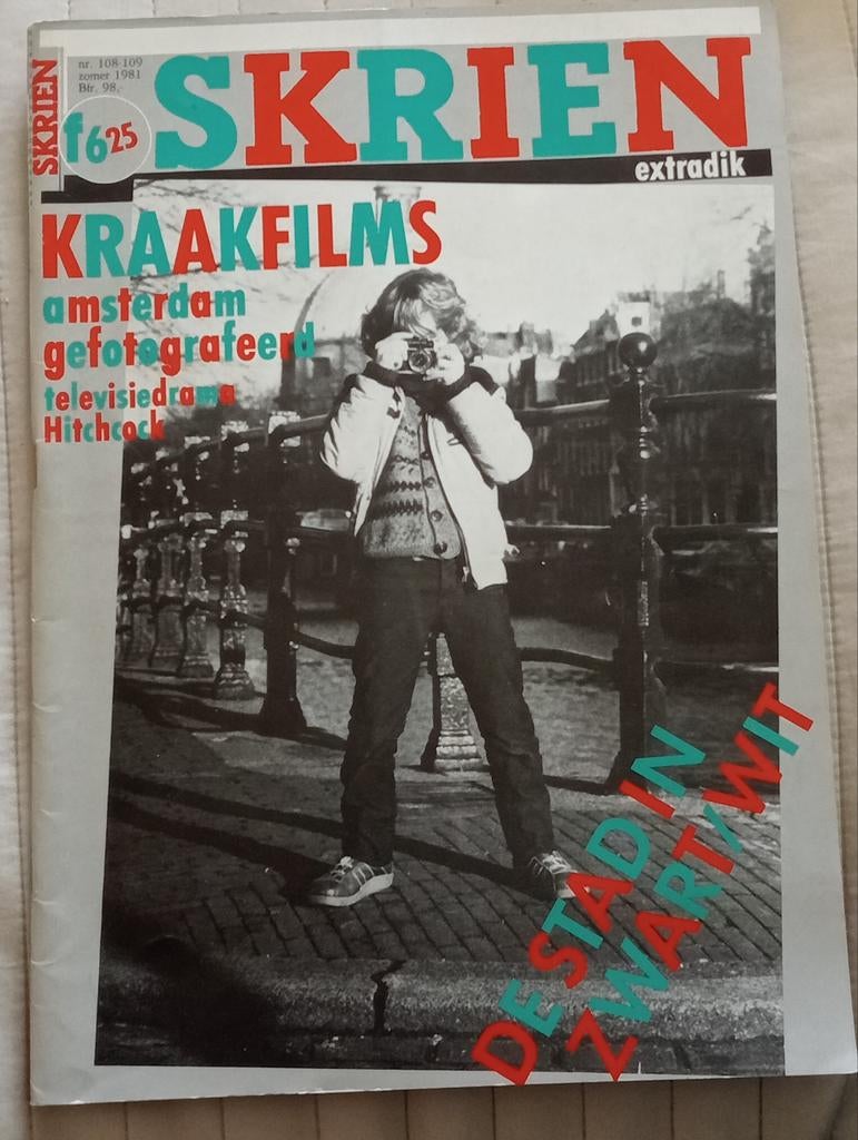 Hitchcock Kraken Ed van der Elsken Jo Bokma, Verzamelen, Ophalen of Verzenden, 1980 tot heden, Tijdschrift