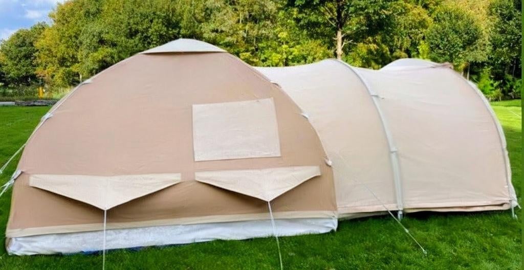 Degelijke karsten tent family 300 (nieuw boogsysteem), Ophalen