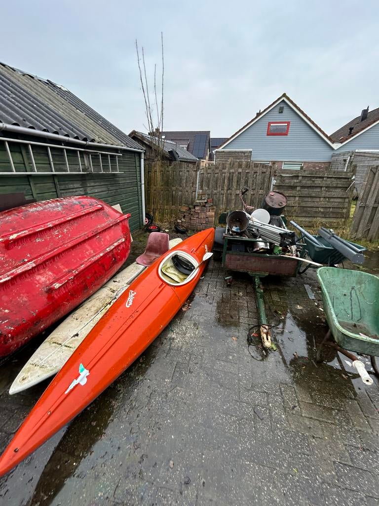 Kano  en surf plank te koop, Ophalen, Gebruikt, Eén persoon, Kajak