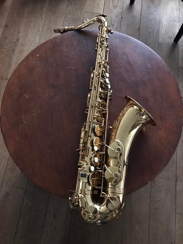J. Michael Tenor Saxofoon, Muziek en Instrumenten, Ophalen, Zo goed als nieuw, Alt, Met koffer