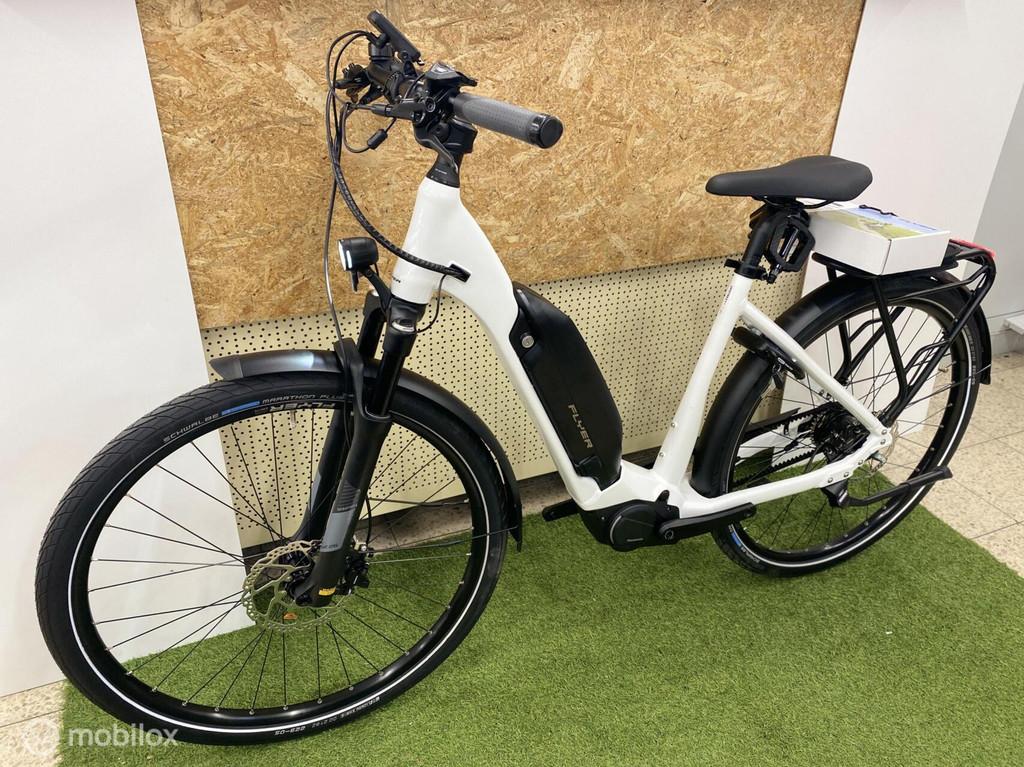 FLYER UPSTREET5 7.43 MIDDENMOTOR ELEKTRISCHE DAMESFIETS BELT, Overige merken, FLYER, FLYER, Nieuw