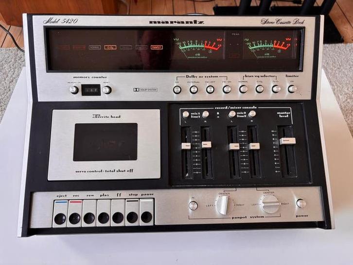 Marantz model 5420 cassettedeck, Ophalen of Verzenden, Enkel, Marantz