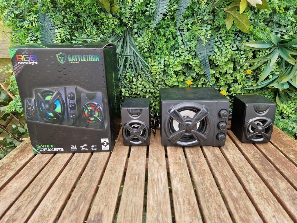 speakers boxen game pc, Computers en Software, Pc speakers, Ophalen, Gebruikt