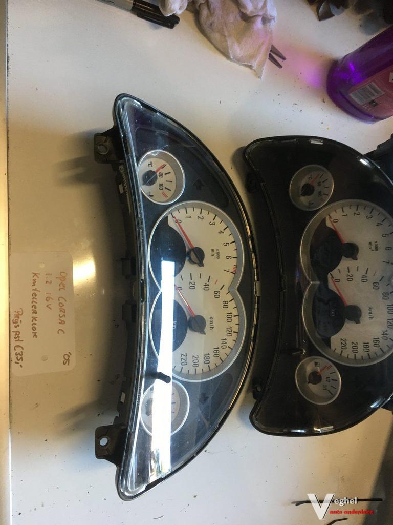 Opel Corsa C 2005 Km Tellerklok, Gebruikt, -, -, Ophalen of Verzenden